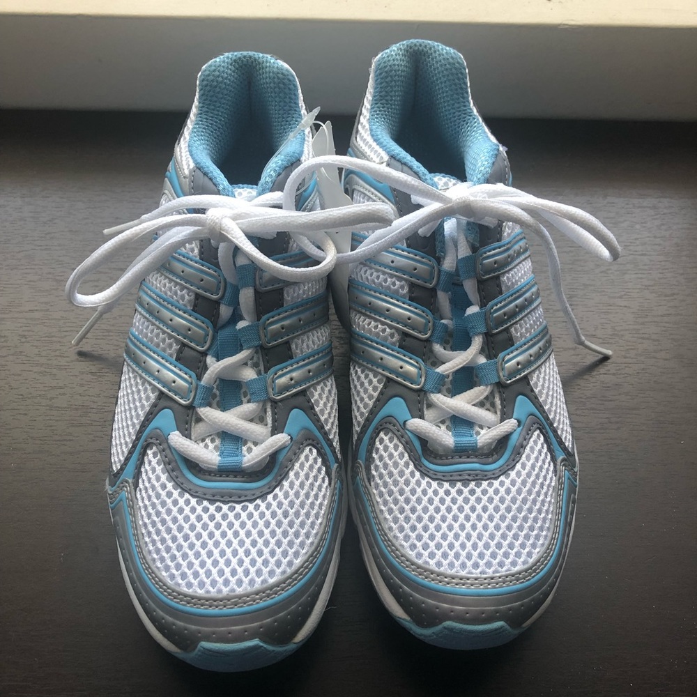 NWT Adidas Light Blue Viper Cushion Running Shoe, Size 6 - Picture 7 of 11